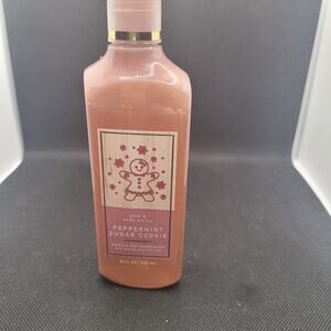Bath & Body Works Peppermint Sugar Cookie Hand Soap 8oz Holiday Christmas Scent